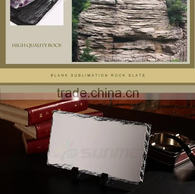 Sunmeta 3D heat press transfer sublimation rock photo SH15 22*12cm