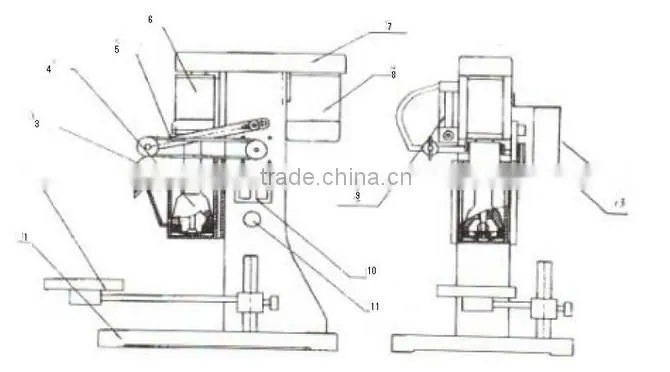 high quality lab froth flotation machine with 1.0L tank from China manufacture