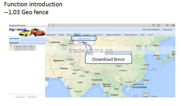 GPS Rastreamento with one year battery ET-01 with Free Tracking Platform