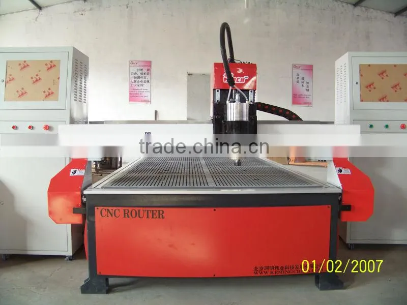 cnc advertising router /2.2kw spindle /stepper motor/Ncstudio controller /vacuum table