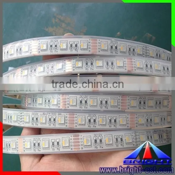 DC 5V 12V 24V 4 IN 1 addressable waterproof dmx 5050 rgbw led strip light
