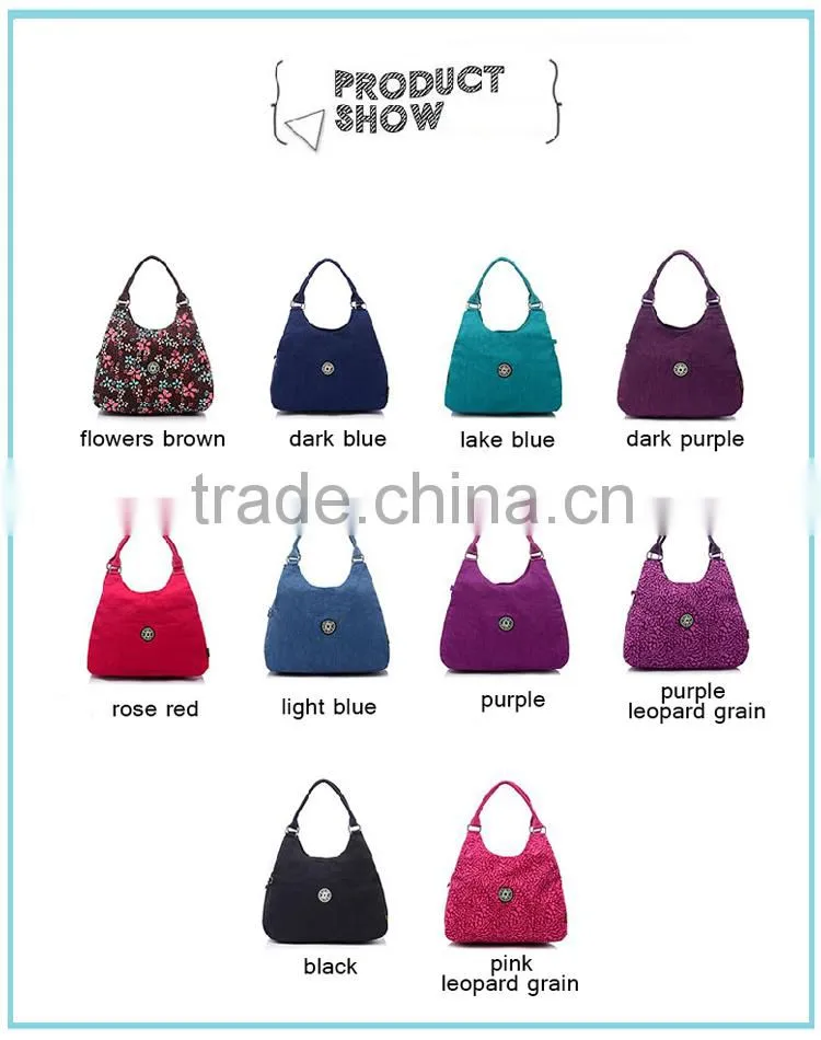 wholesale hot selling women handbag Oxford cloth wash cloth shoulder bag
