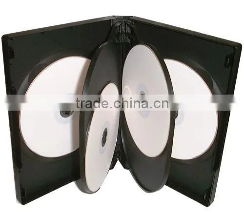 22mm Black DVD box for 6 discs