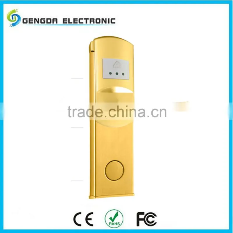 GD Hotest Wood Hotel Handle Door Lock