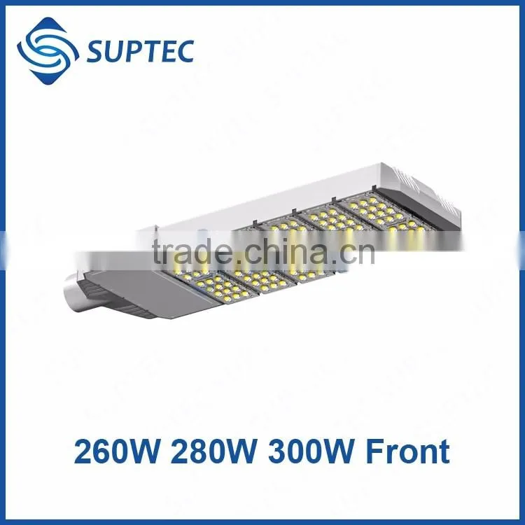 260W 260 Watt LED Street Light Price Outdoor IP66 MEAN WELL BRIDGELUX SMD