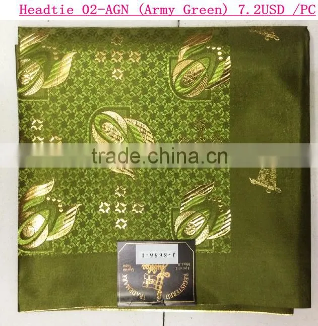Swiss sego damask headtie/Nigerian sego headtie for weman