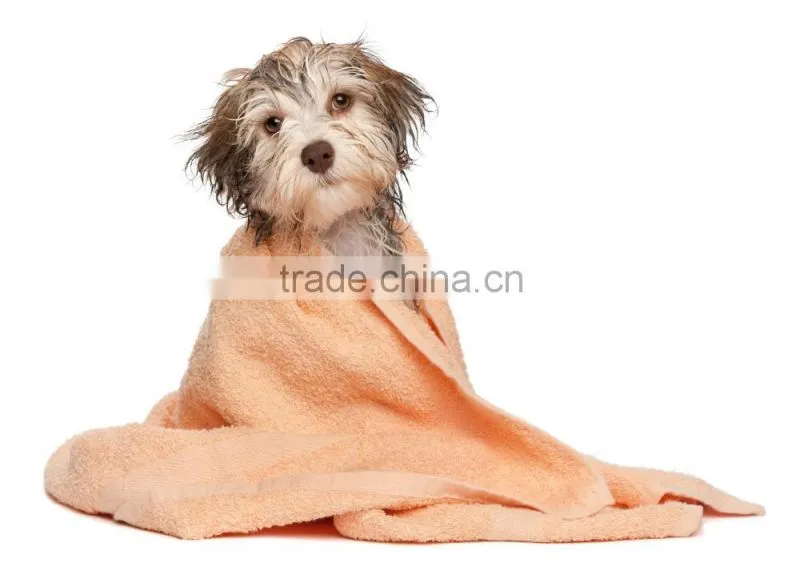 Plain Style and Microfiber Fabric,80%Polyester 20%Polyamide Material pet towels micro fiber