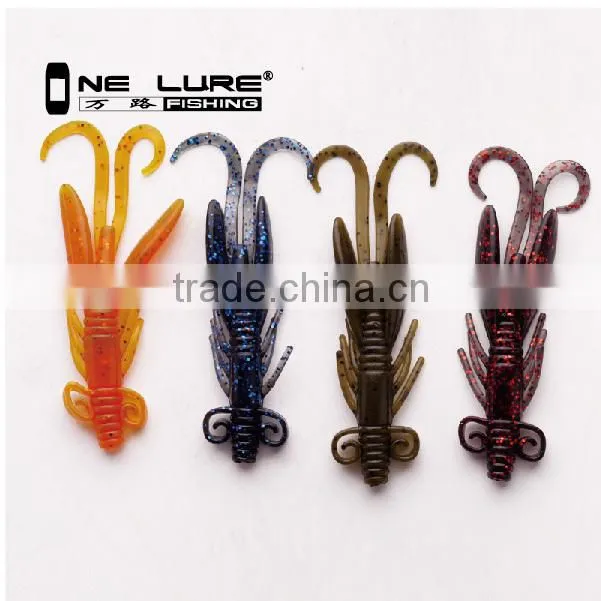 10cm 5.2g High Quality Fishing Lure Soft Worm Bait Free Sample