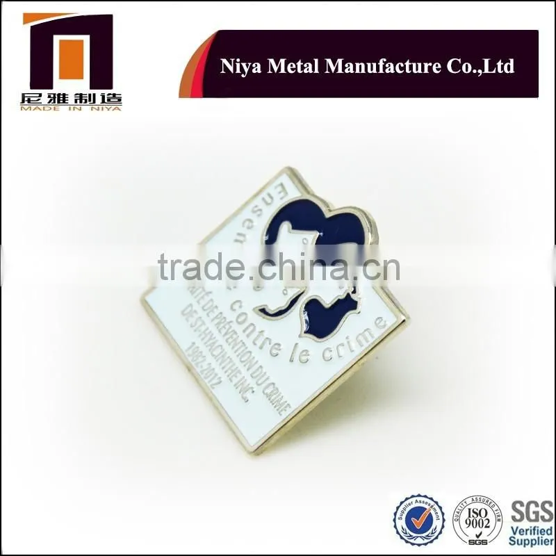 Zinc alloy anniversary Lapel Pin