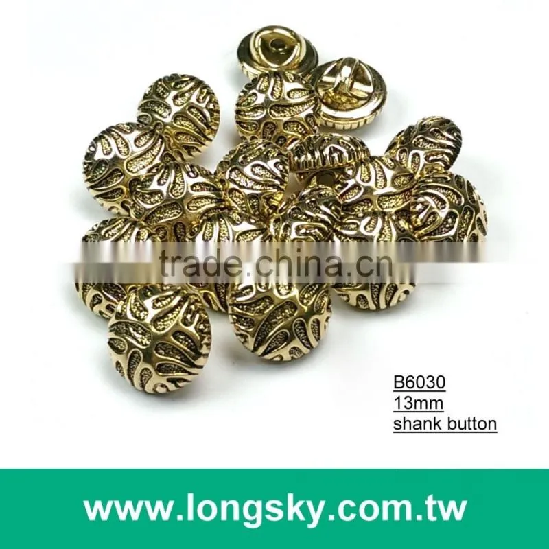 (#B6047/13mm) 20L curve stripes small shank buttons for stylish bag decoration