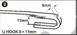 Graphite coated Rubber Wiper Blade type windshield car wipers
