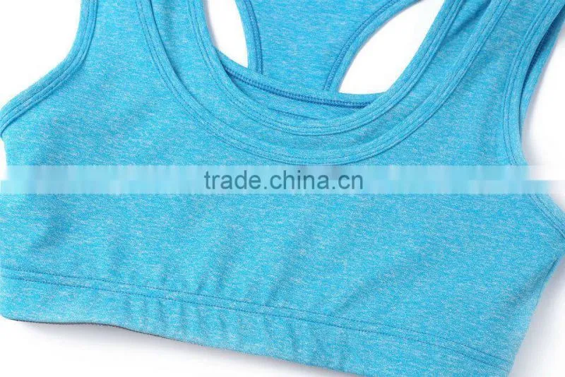 Breathable dri fit singlet fitness yoga tank top gym wear for ladies fitness Running custom Yoga Sports Bra tops