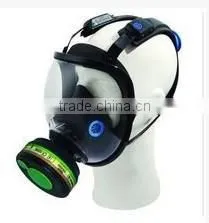 Deltaplus silicone full mask with four-points strap wide screen full mask