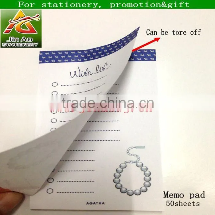 paper writing notepad