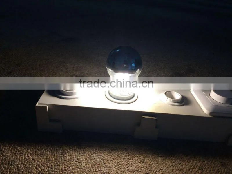 2015 New Product 4w E27 220VAC Filament LED Bulb with Mirror Head