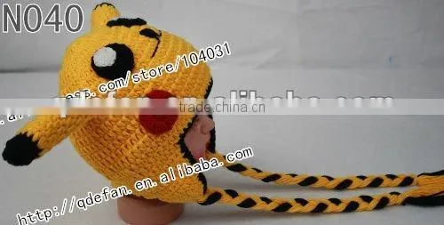 hello hot sale crochet kitty hat baby kitty hat