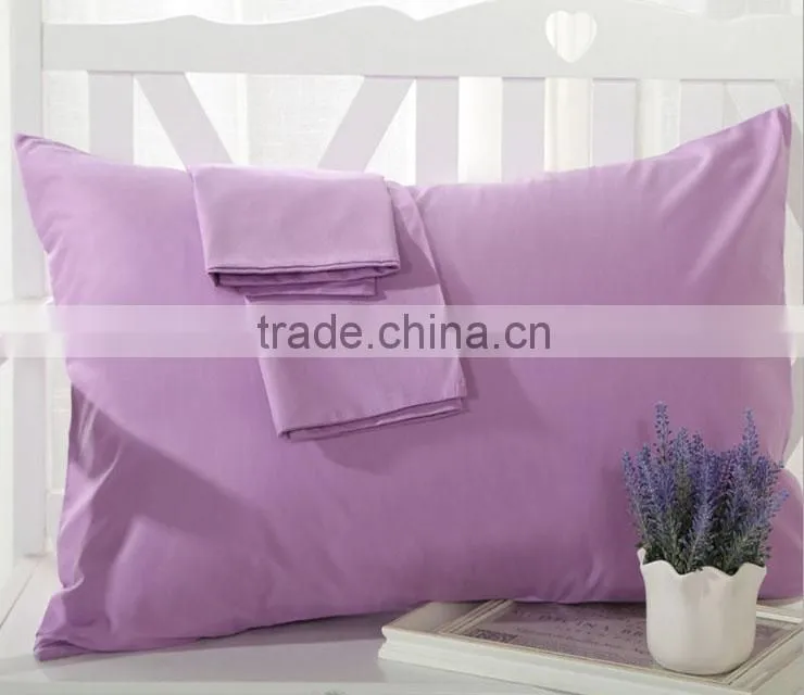 custom pure 100% cotton pillow case