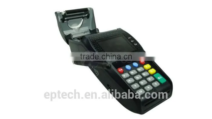 China pos EP T260 2016 CDMA GPRS transmission portable Ethernet RFID card reader portable POS