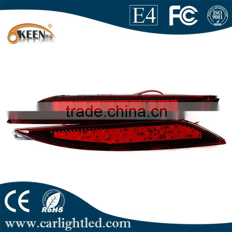 FOR 08-14 sonata rear bumper Backup Tail Rear Bumper Lamp LED Reflector stop Brake light hyundai rear bumper