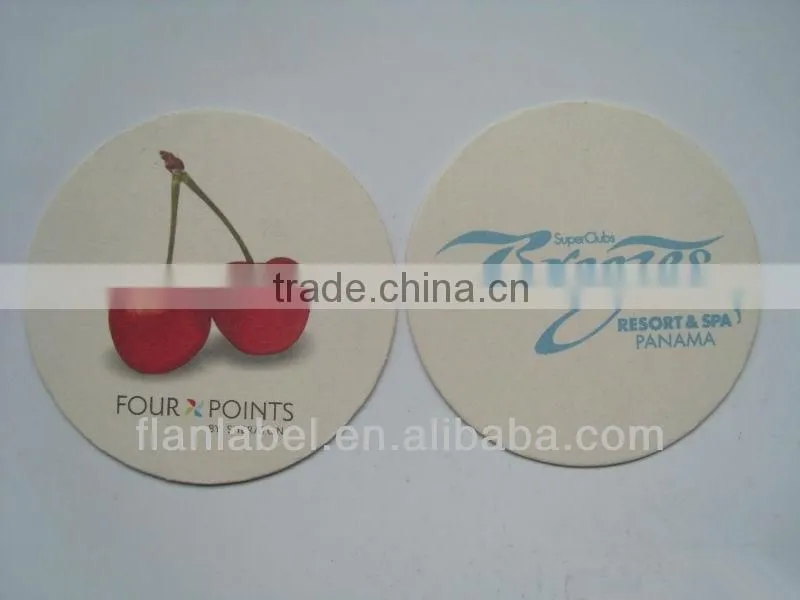 100% factory-directed price absorbent cardboard coasters