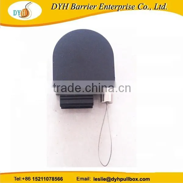 China factory plastic retractable anti-theft pull box with steel cable,Anti-Theft Pull Box with Loop End