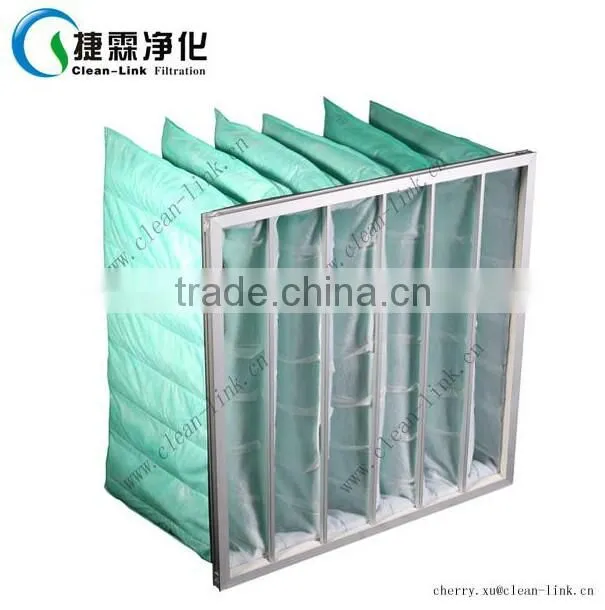 F6 Synthetic Fiber Pocket Filter for bags