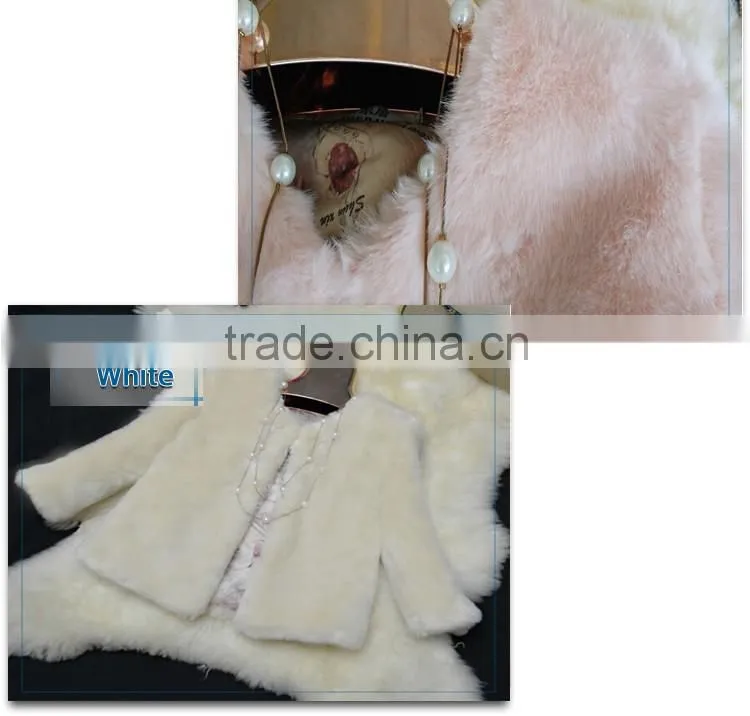 latest fashion women clothing winter imitation fur coat