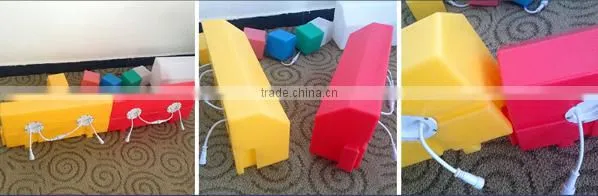 Outdoor lighting New design LED curbstone,Plastic curbstone China factory