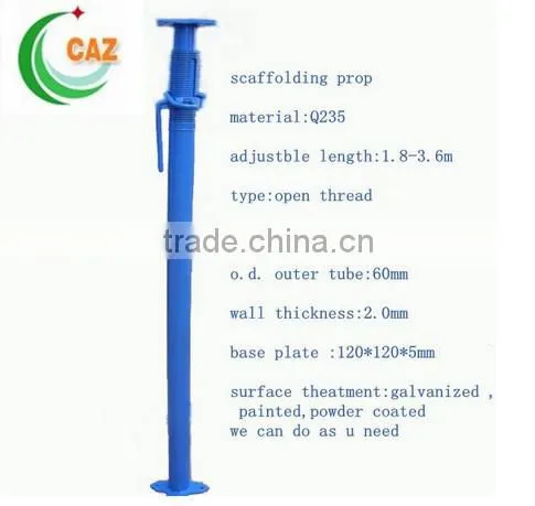 formwork props scaffolding/scaffolding painted props
