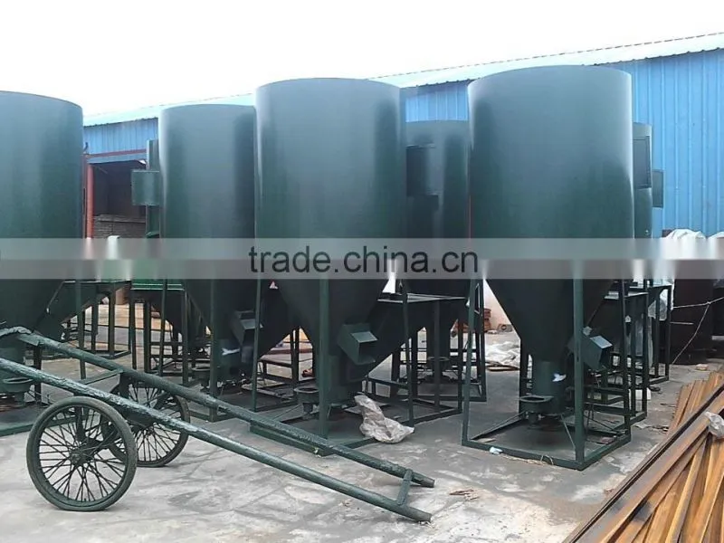 grain maize crusher and mixer