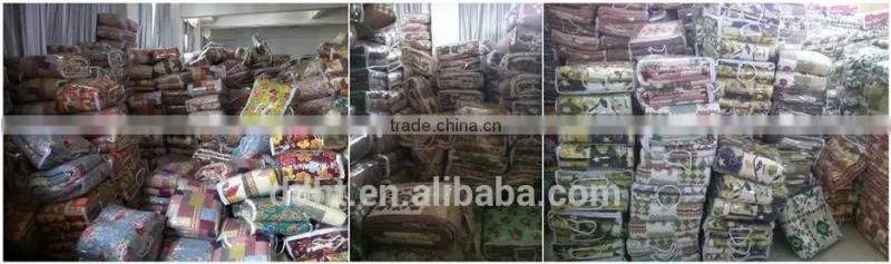 Shining Gold Patchwork Floor Mats / Patchwork Carpets