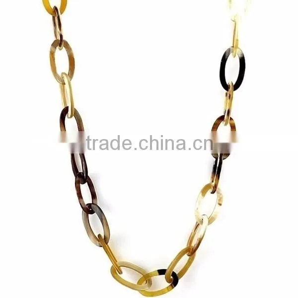 Best selling high quality nice water buffalo horn necklace jewelry