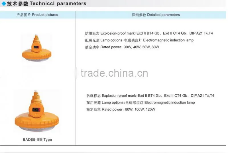 Cheap price Explosion proof energy-efficient electrodeless lamp