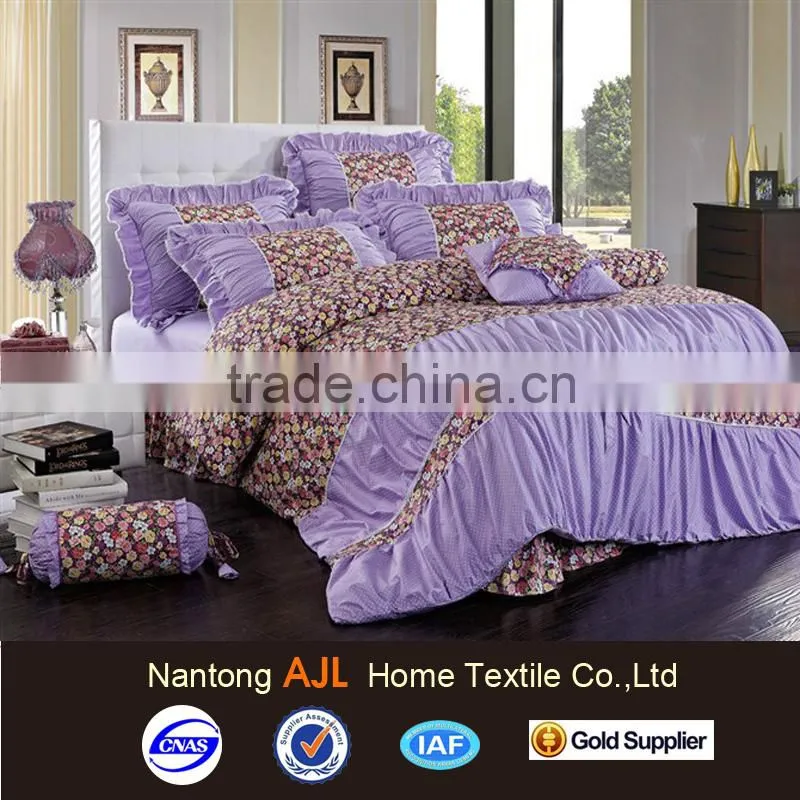 2015 100% cotton Korea new product printed hometextile fabrics