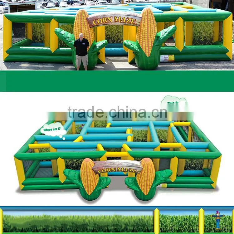 China barry giant Inflatable Corn Maze