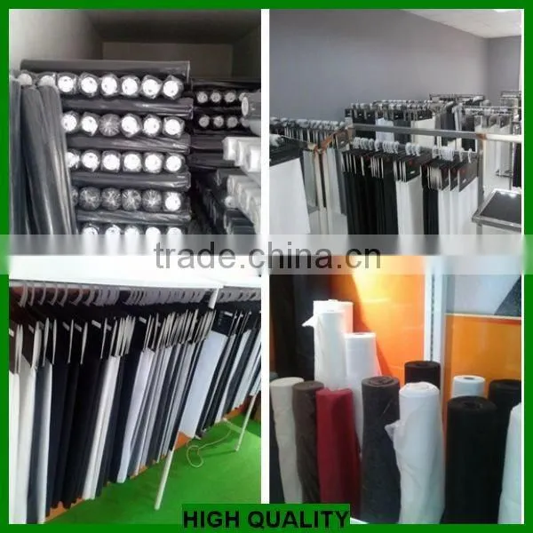 polyeater material weft insert non woven fusible interlining/cut in tapes for collar,cuff