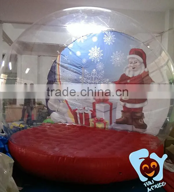 Customize Giant Inflate Snow Globe Christmas