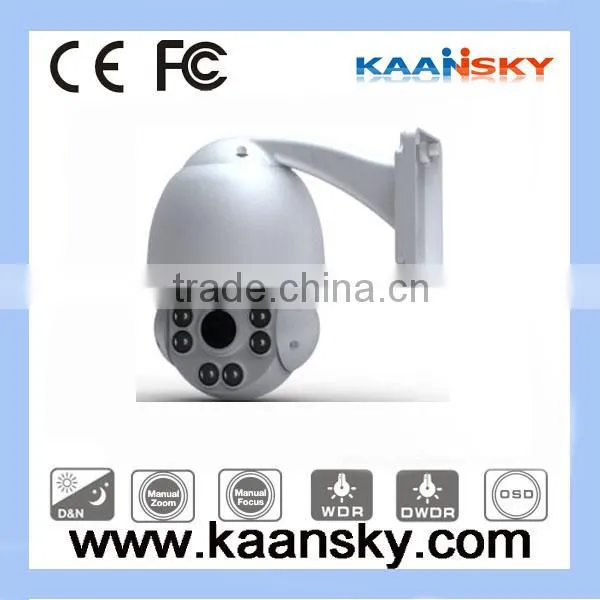 10x zoom Camera PTZ camera Outdoor IR MINI PTZ Camera 6*HLED 50M