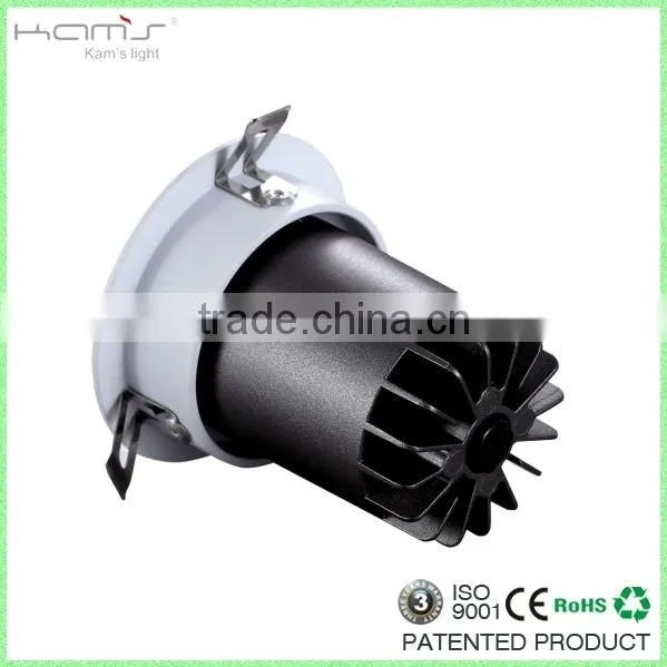 wholesale elegant diffusion 80dge smd led downlight 75mm cutout 10w