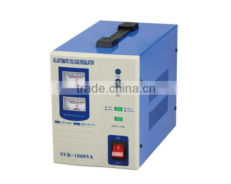 2016 Hot SVR Series 100V To 250V Input 50Hz 220V Output AC Voltage Stabilizer For Household