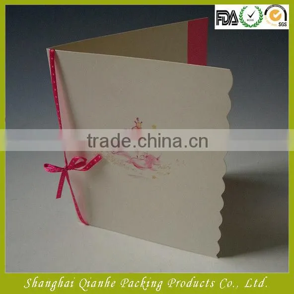 Chinese paper gift card,invitation/greeting card