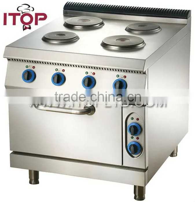 Electric 4-Plate Cooker With Oven