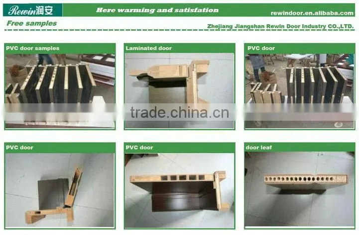 aluminum door wooden pvc interior door