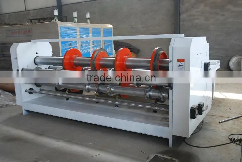 Automatic chain rotary corrugated box slotter machine