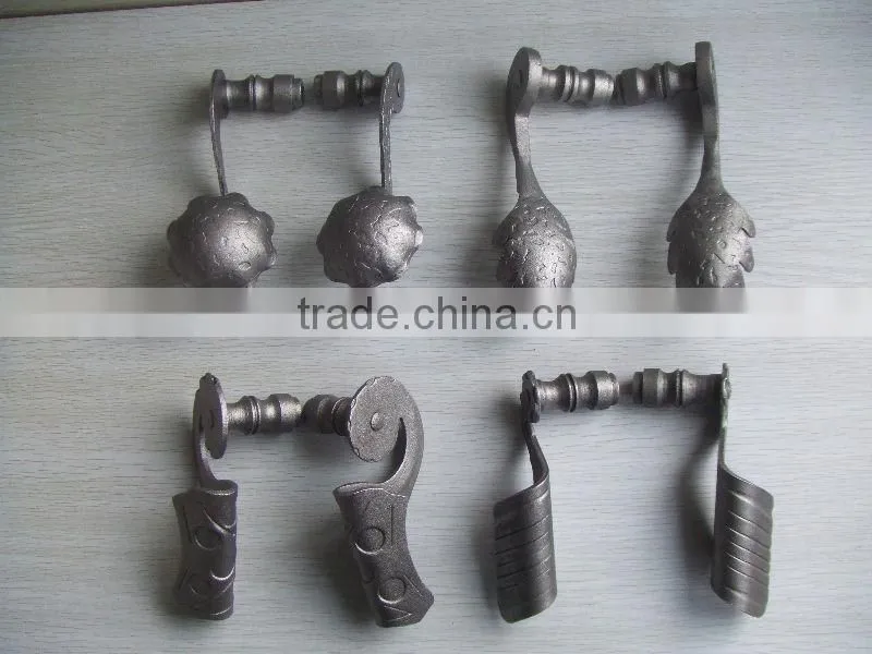 ornamental wrought iron gate handles