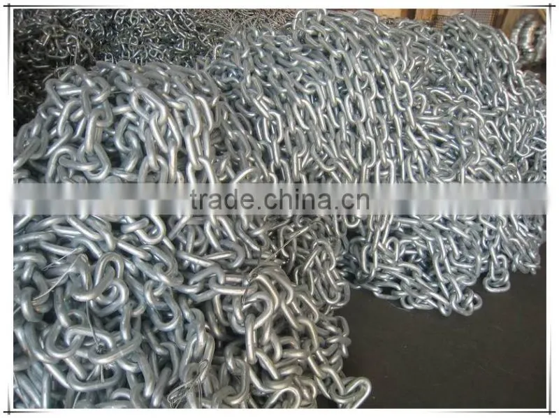 welded open chain link
