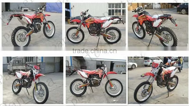 Chongqing Hollow Front Axle Motorcycles 250cc Dirt Bike