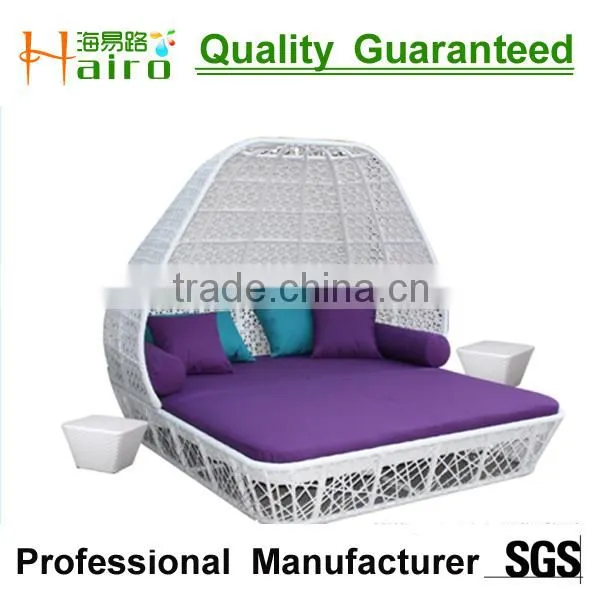All weather outdoor daybed wicker lounger 2015
