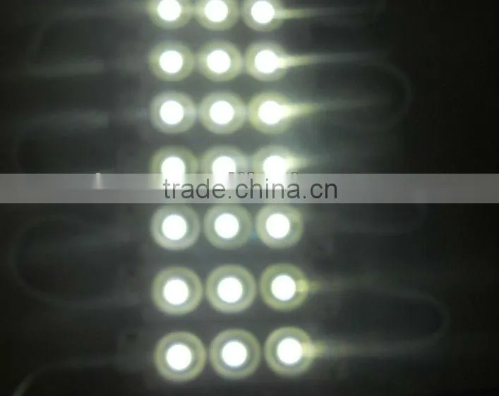 COOL WHITE 5050 SMD injection type LED module,3pcs 5050 led,DC12V input