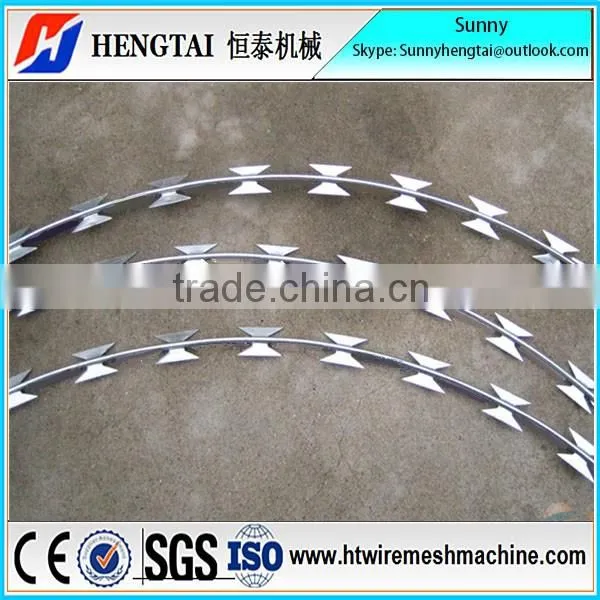 2016 New Designed Automatic Razor Barbed Wire Making Machine